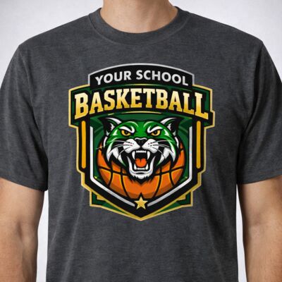 Classic Poly/Cotton Blend Tee - Full Color Printing Thumbnail