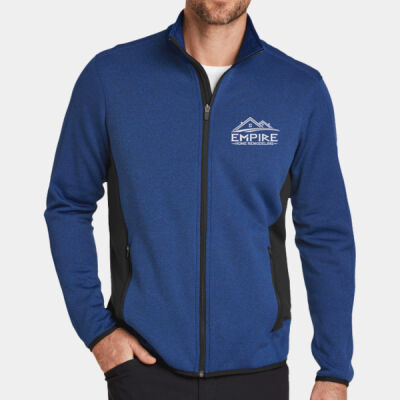 Empire Home Remodeling - Full Zip Heather Stretch Fleece Jacket Thumbnail