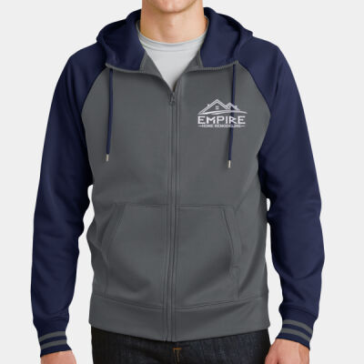 Empire Home Remodeling - Sport Wick ® Varsity Fleece Full Zip Hooded Jacket Thumbnail