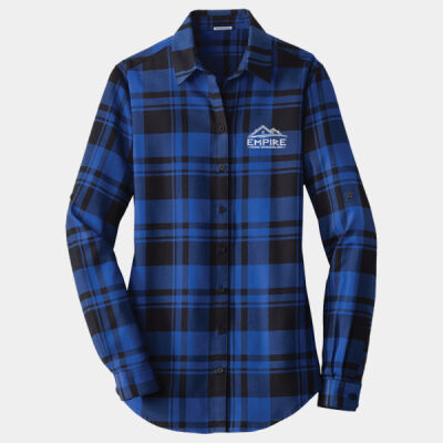 Empire Home Remodeling - Ladies Plaid Flannel Tunic Thumbnail