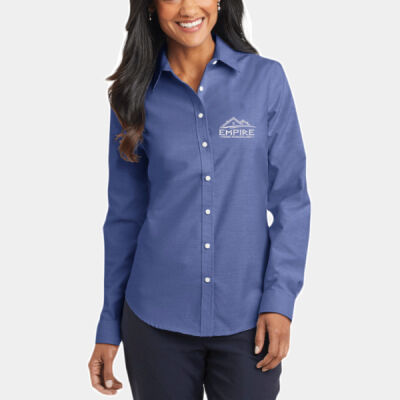 Empire Home Remodeling - Ladies SuperPro Oxford Shirt Thumbnail